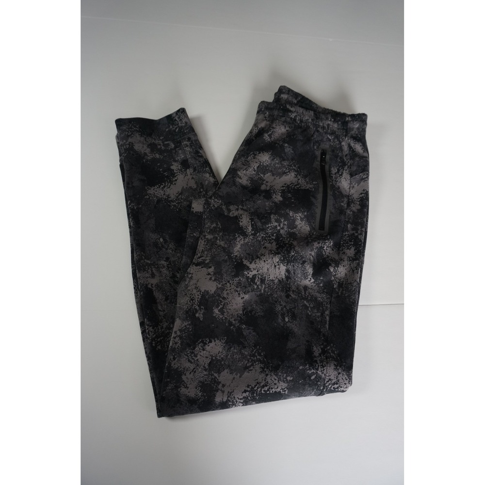 Old Navy Active Dynamic Fleece Joggers Grey Black Camo Print Womens Small